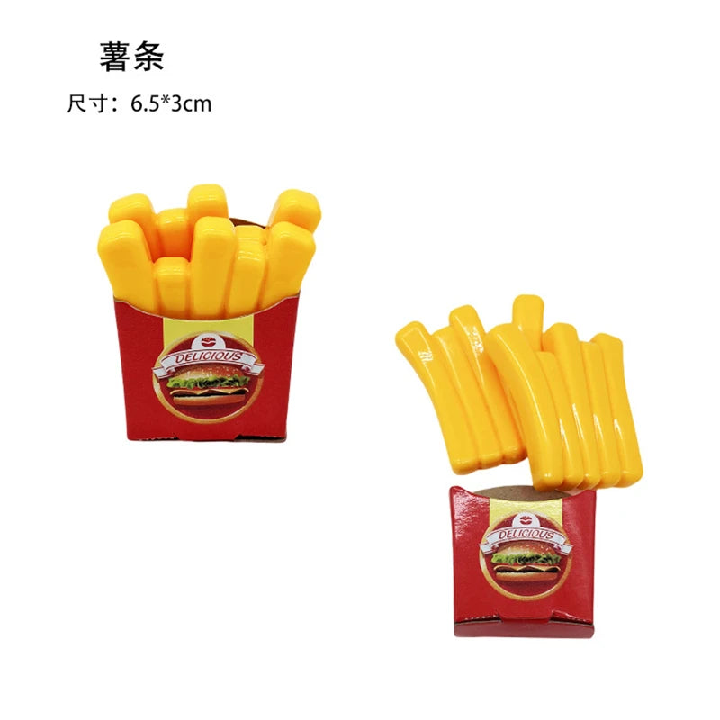Montessori Chechele Educational Toy Gift Box Paste Simulation Durian Grapefruit Cherry