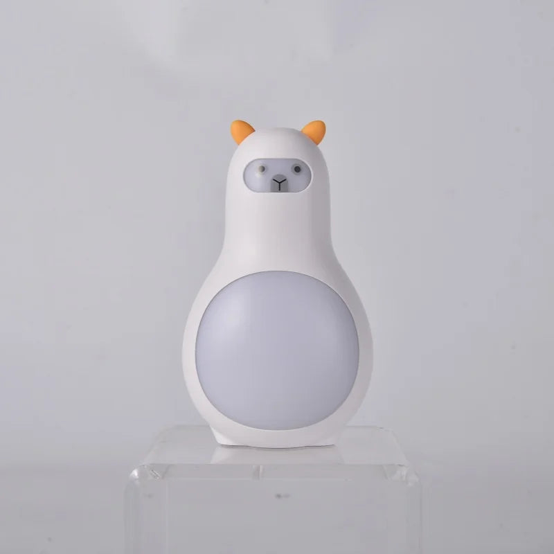 White Noise Machine M9 Portable Sleep Aid with Night Light and 24 Types of Music Cute Appearance Intelligent Sleep Monitor