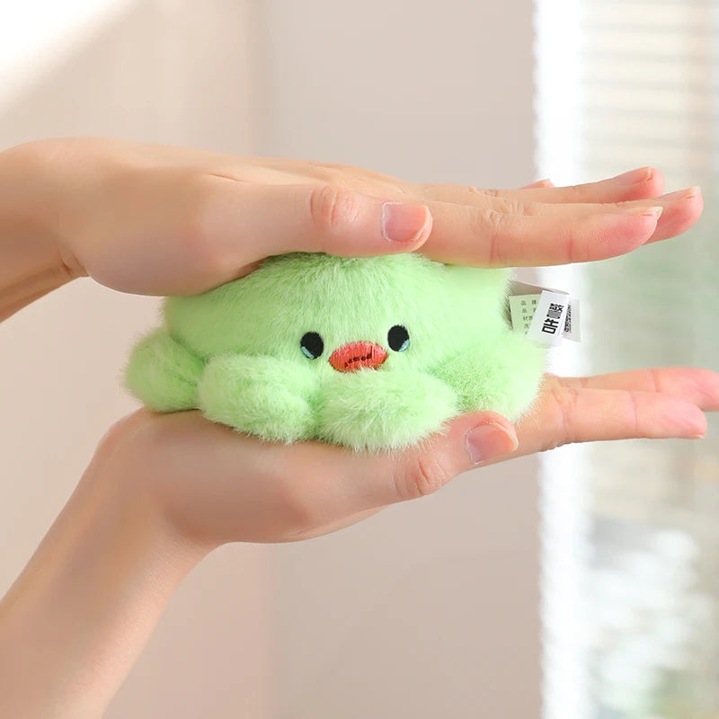 Cute 10cm Octopus Plush Pendant Toys Soft Stuffed Sea Animal Doll Kawaii Keychain Bag Decoration Small Holiday Child Gifts