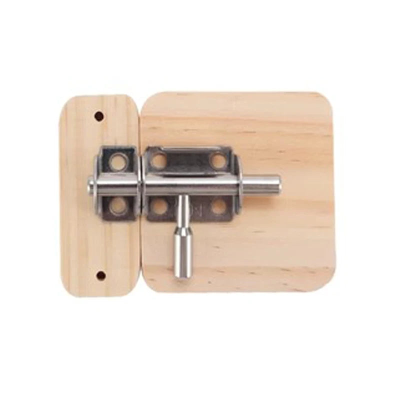 Montessori Busy Board DIY Accessories Unlock Door Latch Anti Theft Lock Wheel Educational toys Sensory Training For Children Toy