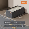 Oxford Cloth Underwear Storage Box 20/7/6 Grids Socks Panties Drawer Organizer Multi-function Home Wardrobe Assortment Boxes