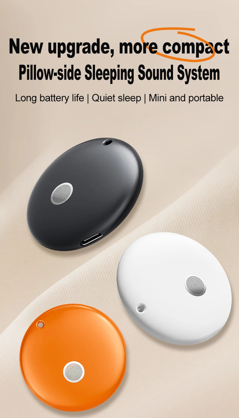 Lenovo Mini Portable Bedside Sleep Speaker With High-definition Sound Quality White Noise Intelligent Pillow Under Speaker