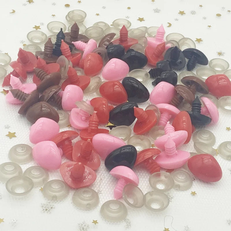 50Pcs 6-26MM DIY Eyeball Doll Accessories Colorful Plastic Craft Safety Eye for Teddy Bear Plush Toy Handmade Educational Toys