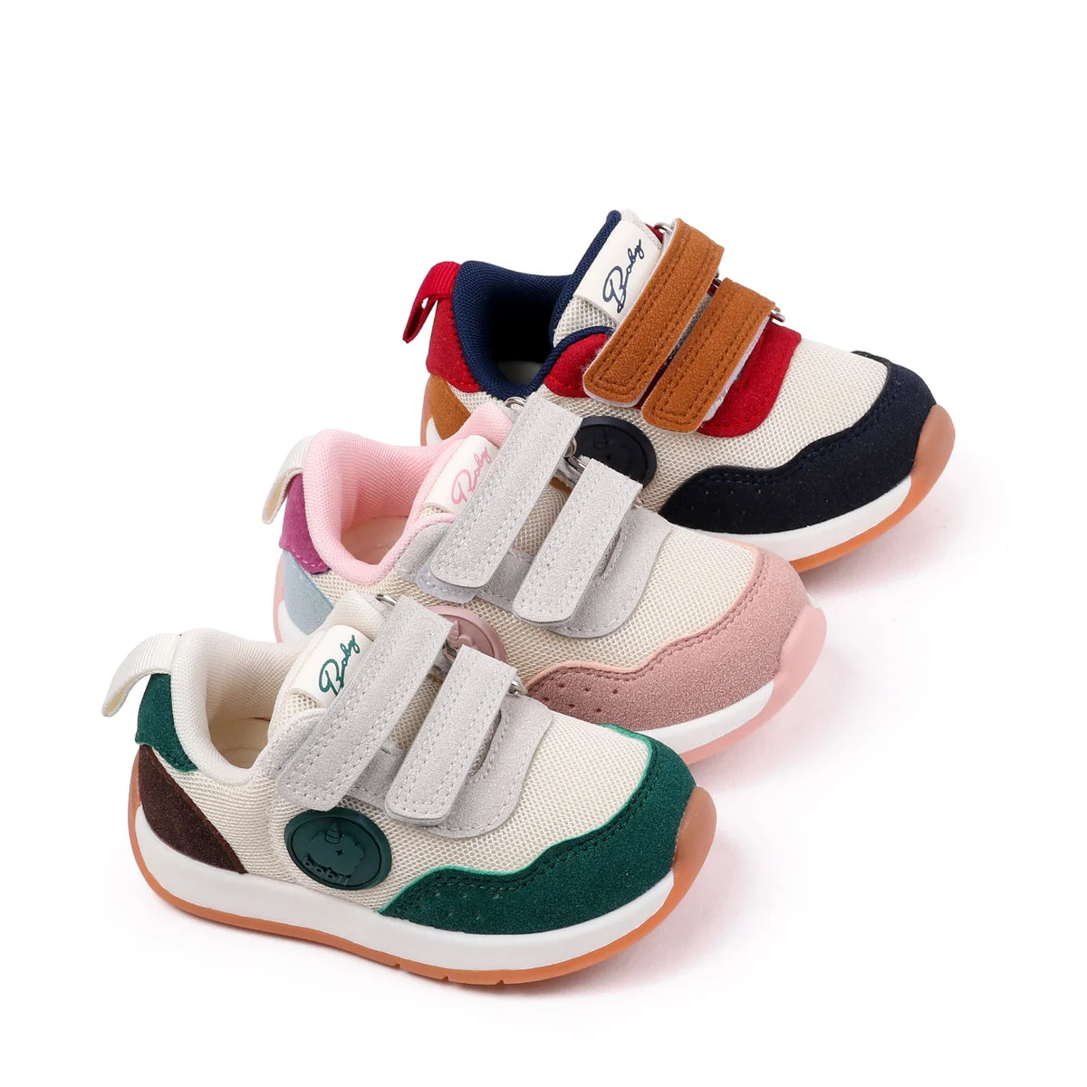 2025 Hot Selling Spring And Autumn Baby Unisex First Walking Indoor Outdoor Toddler Shoes For 0-3Y Baby Sneaker