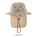 Summer Baby Sun Hat Quick-dry Beach Children Panama Cap for Girls Boys Embroidery Cartoon Kids Bucket Hats Neck Protection 1-4Y