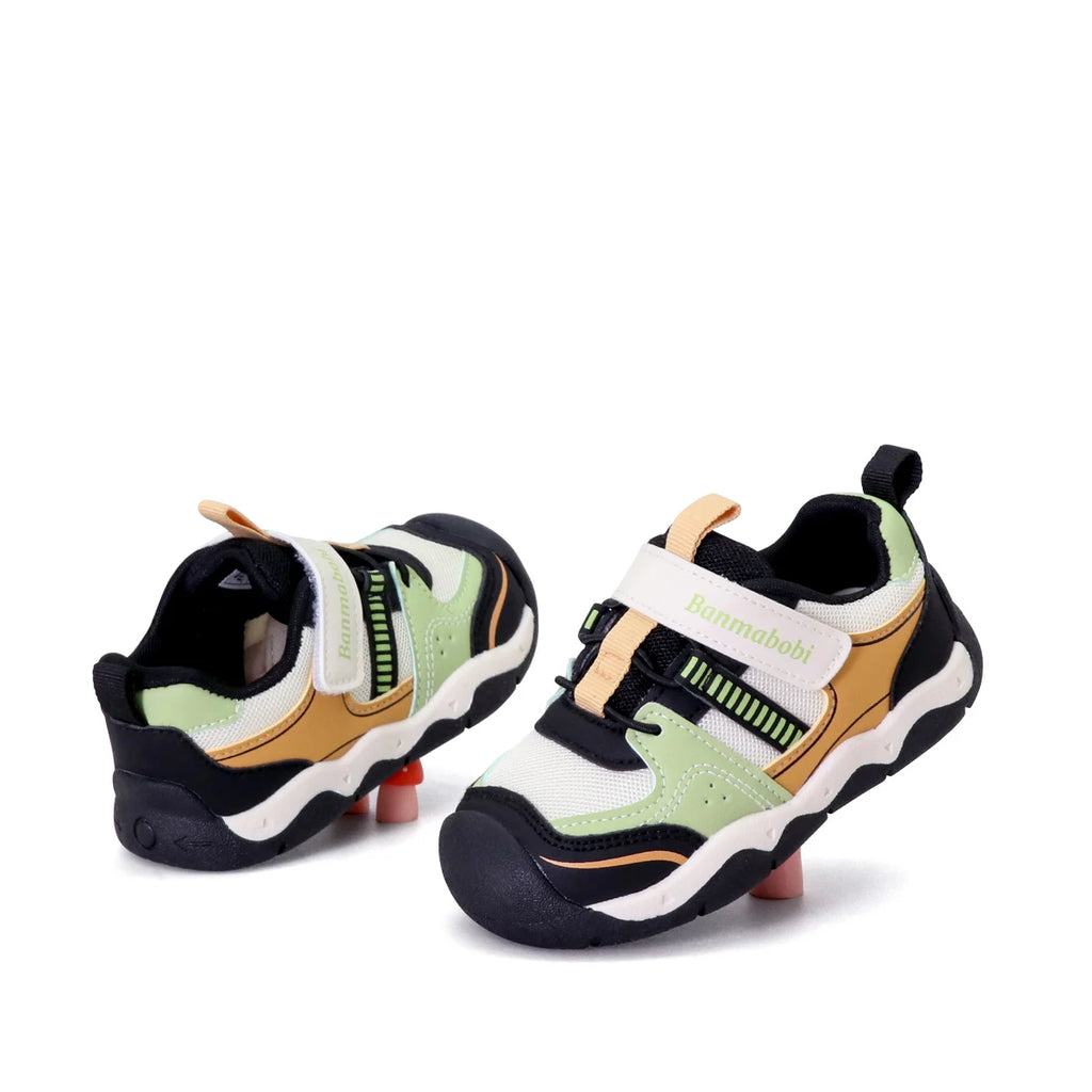 Hot Selling Spring And Autumn Baby Unisex First Walking Toddler Shoes Fashion Design High Quality PU Leather Soft TPR Sole