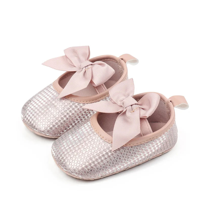 2025 Hot Selling Baby Girls Princess First Walking Indoor Outdoor Toddler Shoes Fully Paved with Diamonds Design For 0-18M