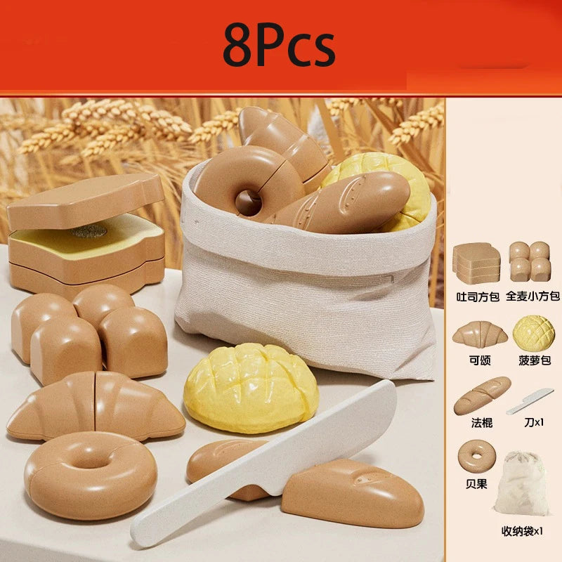 Montessori Paste Chechele Gift Box Simulation Durian Fruit Grapefruit Cherry Educational Toy  House Decompress Educational Toy