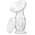 Manual Breast Pump Food Grade & Silicone Pump with Milk Collection One Size Fits All High Temperature Resistant No Leak Design