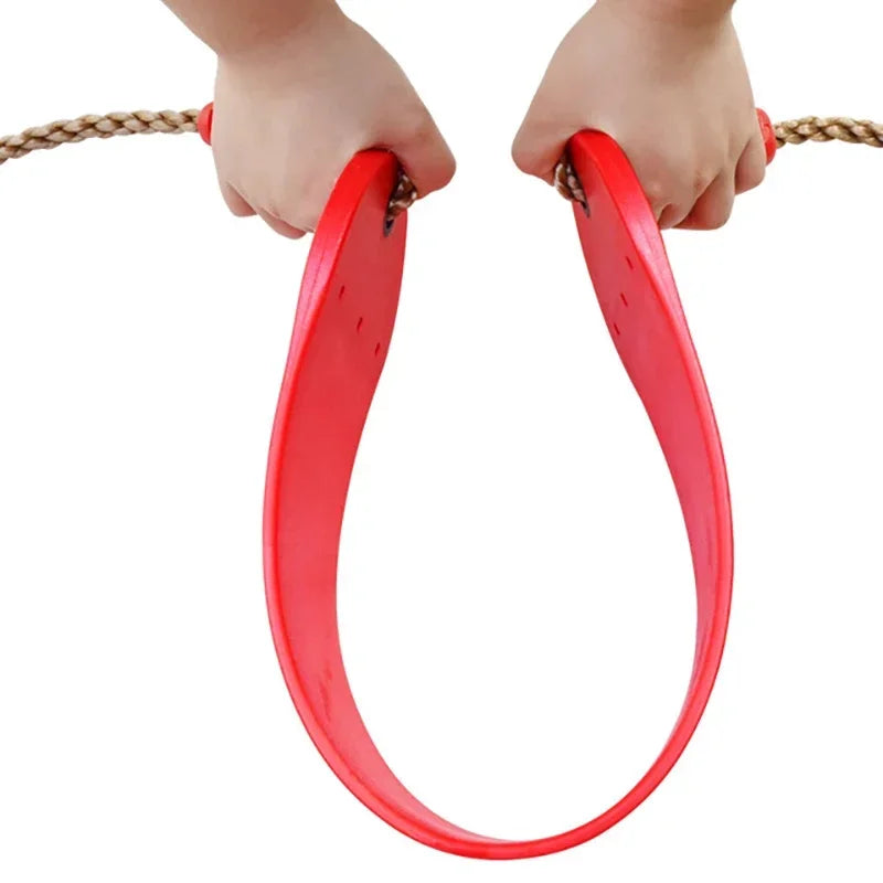 Children's EVA Soft Board U-Shaped Tree Swing with Adjustable Rope