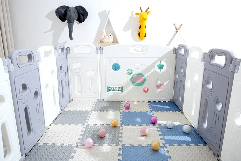 30x30cm EVA Kids Foam Play Mat Thickened Interlocking Puzzle Floor Mat for Crawling Bedroom Home Non Slip Soft Summer Carpet Rug