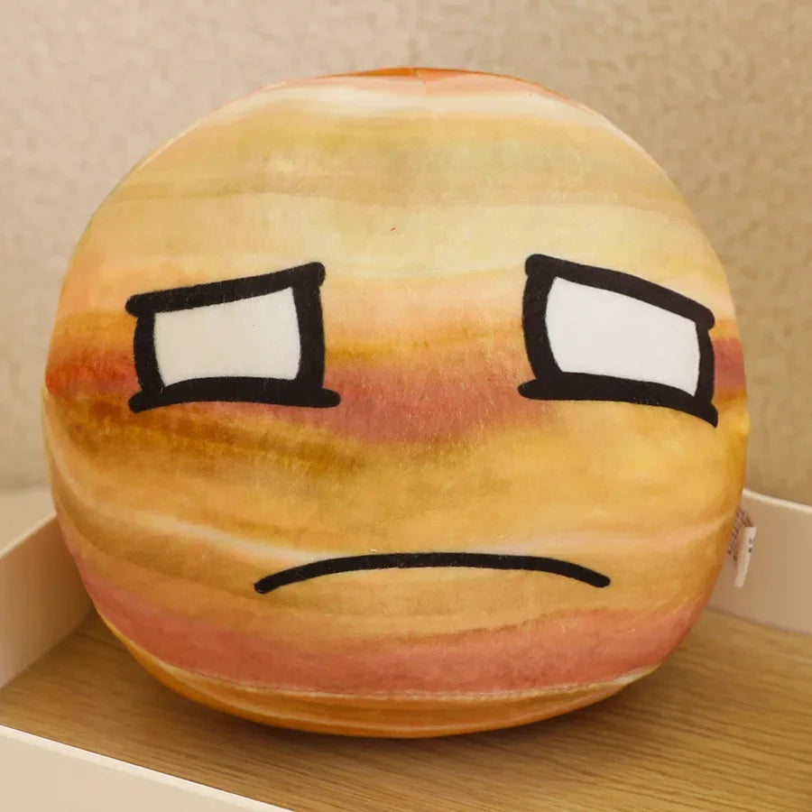 Nice Wholesale Hot Planet Pillow Plush Toy 10 Styles Earth Moon Sun Mars Doll Children's Cognitive Stuffed Ornaments Polandball