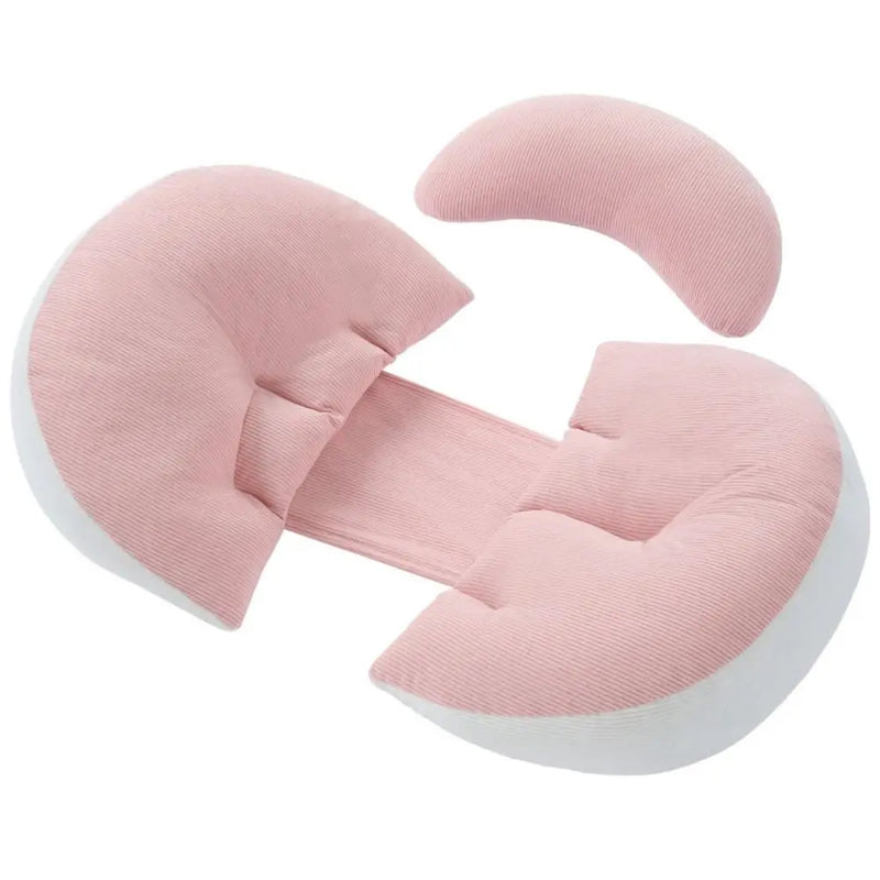 Pregnant Women's Waist Pillow U Shaped Soft Maternity Pillow Comfort Abdominal Support Pregnancy Cushion Sleeping Cushion