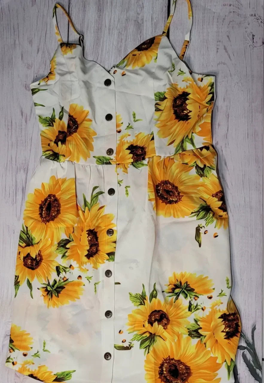 Summer Family Matching Outfits Women Jumpsuit Beach Girls Dresses Vestidos Baby Romper Mother Daughter Dress Children's Clothing