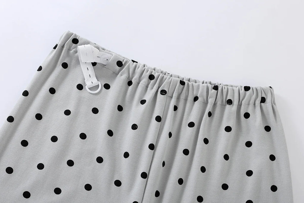 Cotton Maternity Woman 2025 Spring Summer 3 Pieces Lactation Pajamas Pregnancy Sleepwear Pregnant Clothes Feeding Nightie