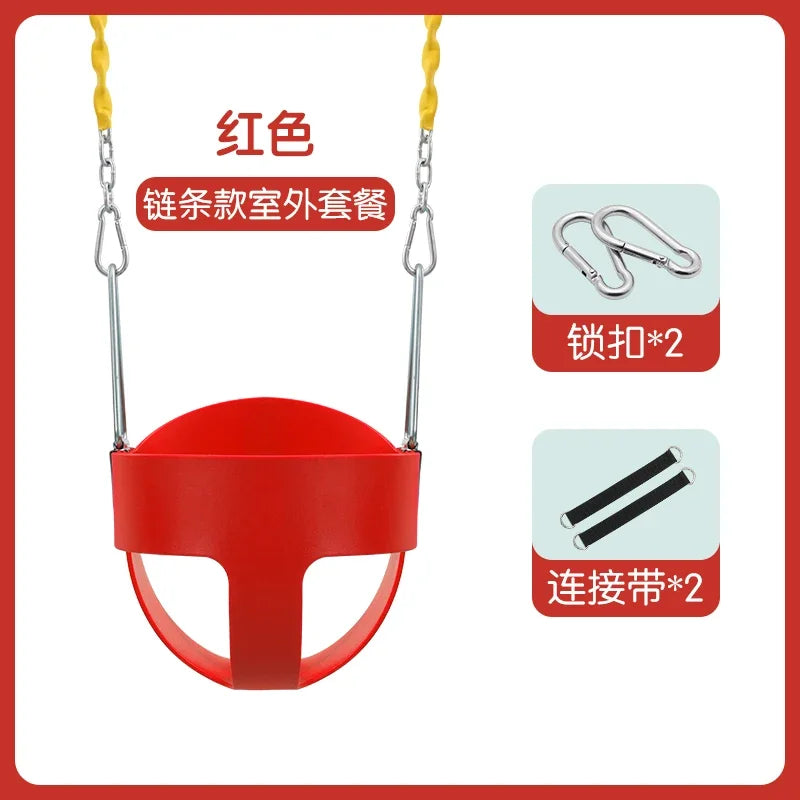 XL baby swing basket, glider seat for indoor or outdoor use.