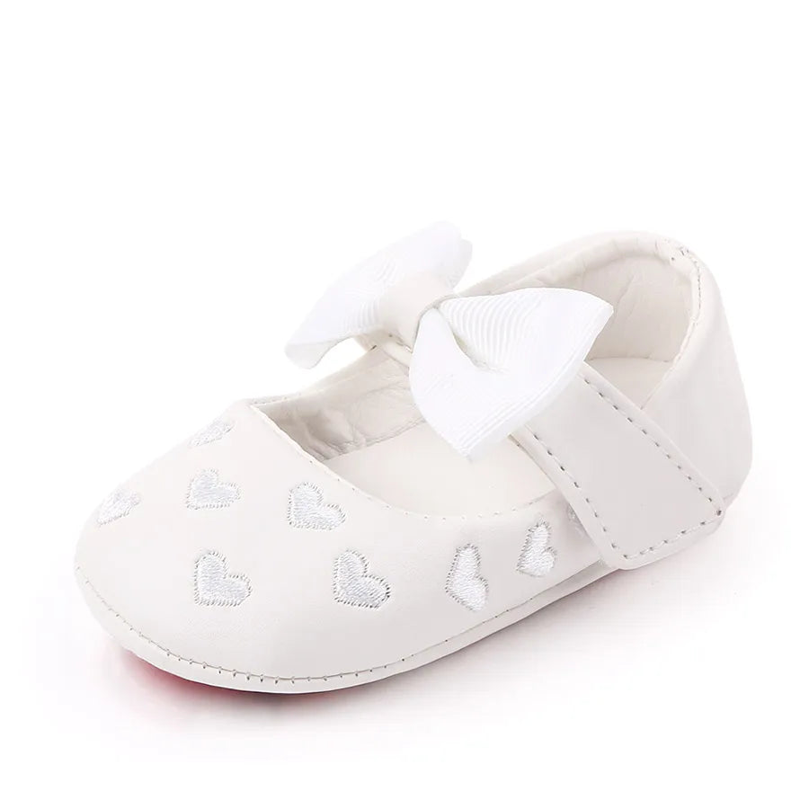 2025 Spring and Summer Baby Girl Shoes Mary Jane Cute Bowknot Sandal Soft PU and TPR Sole Anti-slip for 0-12M Baby