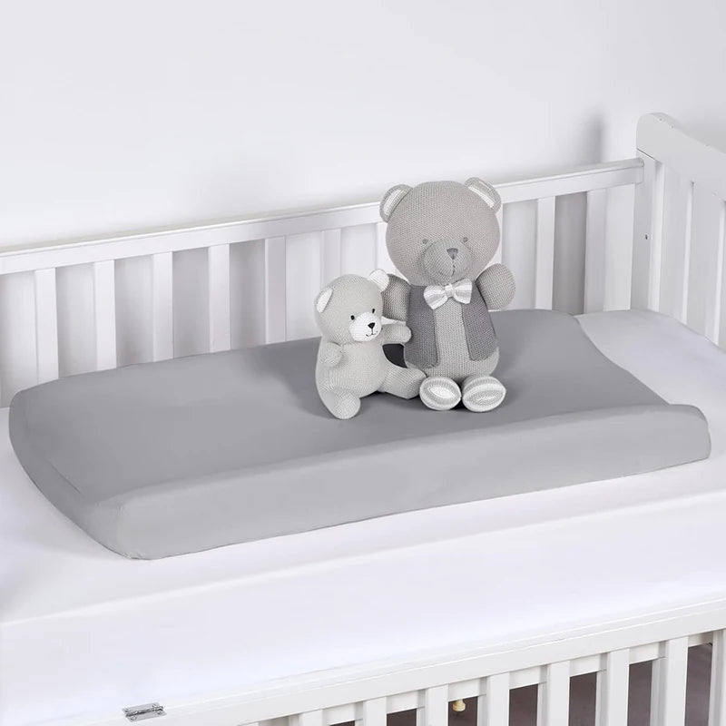 2PCS Changing Pad Cover Set Ultra Soft Breathable Cozy Microfiber Diaper Change Table Sheets for Baby Fit Most Changing Pads