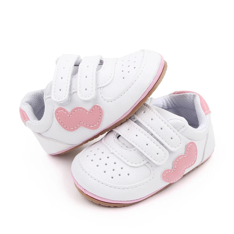 New Fashion Baby Shoes Spring and Autumn High Quality TPR Sole Anti-slip Water Proof Toddler Prewalking Outdoor Sneaker D2736