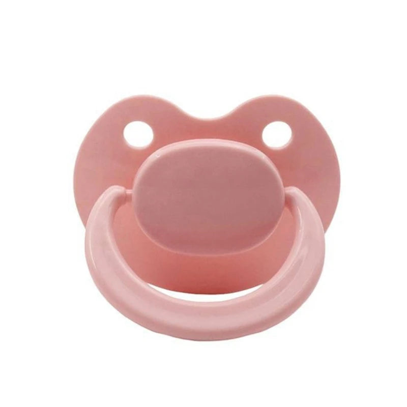 Adult Pacifier for Stress Relief Silicone Simulation Nipple Peace and Relaxation Realistic Soother Toy