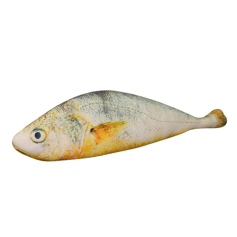 Artificial yellow croaker Plush Pillow Imitation Funny Fish Stuffed Pillow Emulational Home Sofa Plush Decoration Cushion