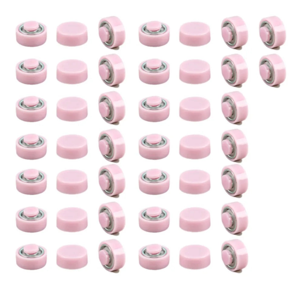 50Pcs 360°Rotation Mini Rotating Bearings 3 Size High Precision Spinner Mechanism DIY Craft Mini DIY Rotating Base