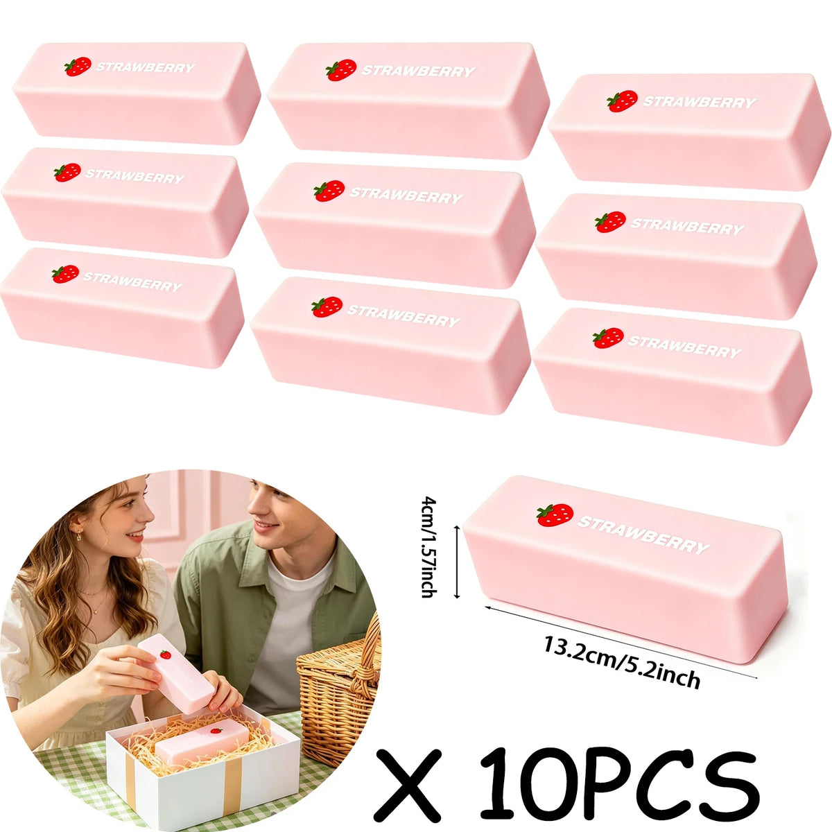 1-10Pcs Butter Stick Squishy Toy Slow Rising Squeeze Toy Butter Bar Brick Squishy Fidget Toy Anti Stress Release Hand Relax Gift