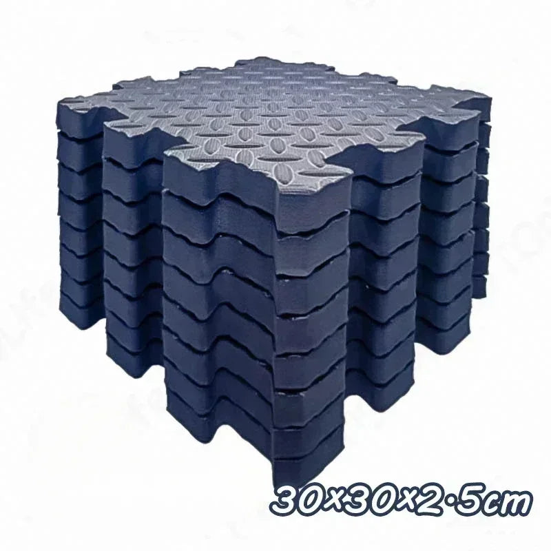 Interlocking EVA Foam Puzzle Floor Mats for Baby Play Mat Tiles 30x30x2.5cm Safe Crawling