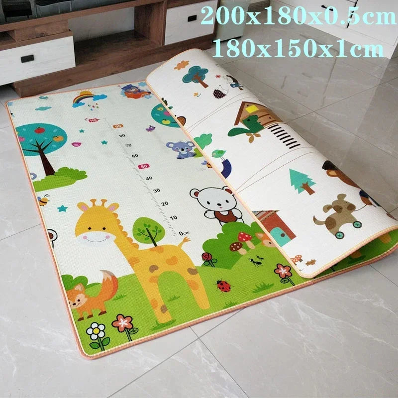 5 sizes to choose Thicken Baby Crawling Mat Children EVA Educational Toys Kids Soft Floor Game Mat Chain Fitness Gym Game Carpet