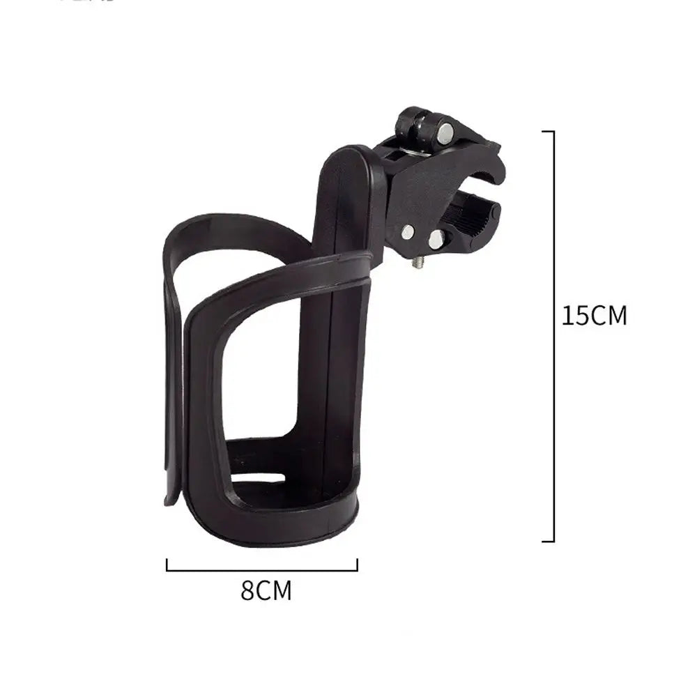 Anti-Slip 360° Rotatable Bike Cup Holder Baby Stroller Accessories Milk Cup Holder Buggy Bottle Holder