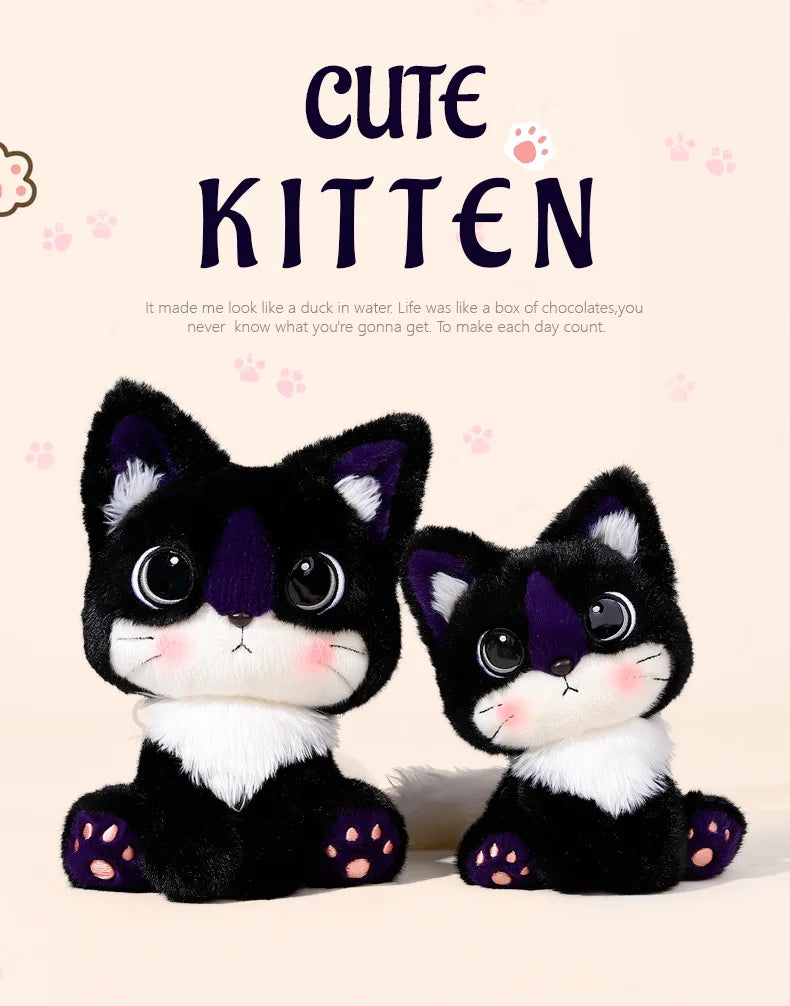 Hot Cuddly Cat Plush Toys the Healing Series Mickey Cats Brings Warmth and Peace Mind to for Children's Companionship Gifts