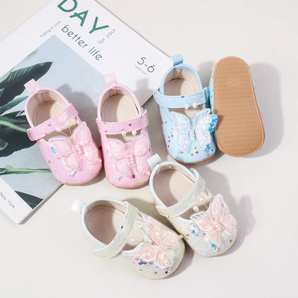 Girls' Summer sSandals 2025 New Style Children's Anti-Slip Soft Sole Infant Toddler Princess Shoes For Little Girls BXC5151