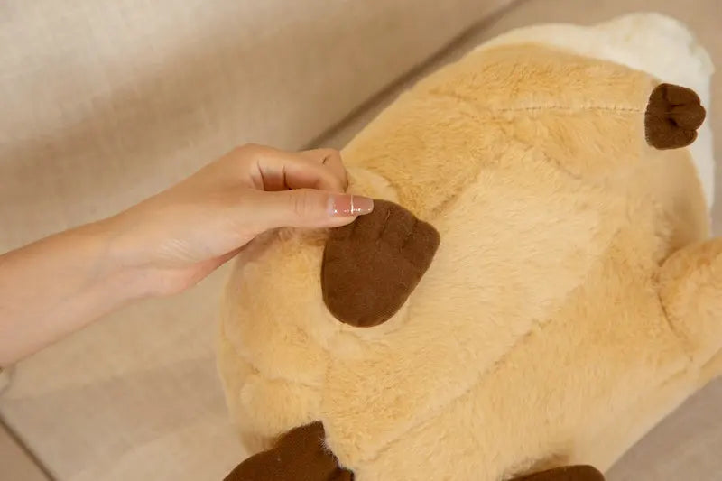 Hot 1pc 45cm/60cm Cute Nutria Peluche Toy Simulation Animal Dolls Kawaii Beaver Plush Pillow Stuffed Soft Birthday Decor Gift