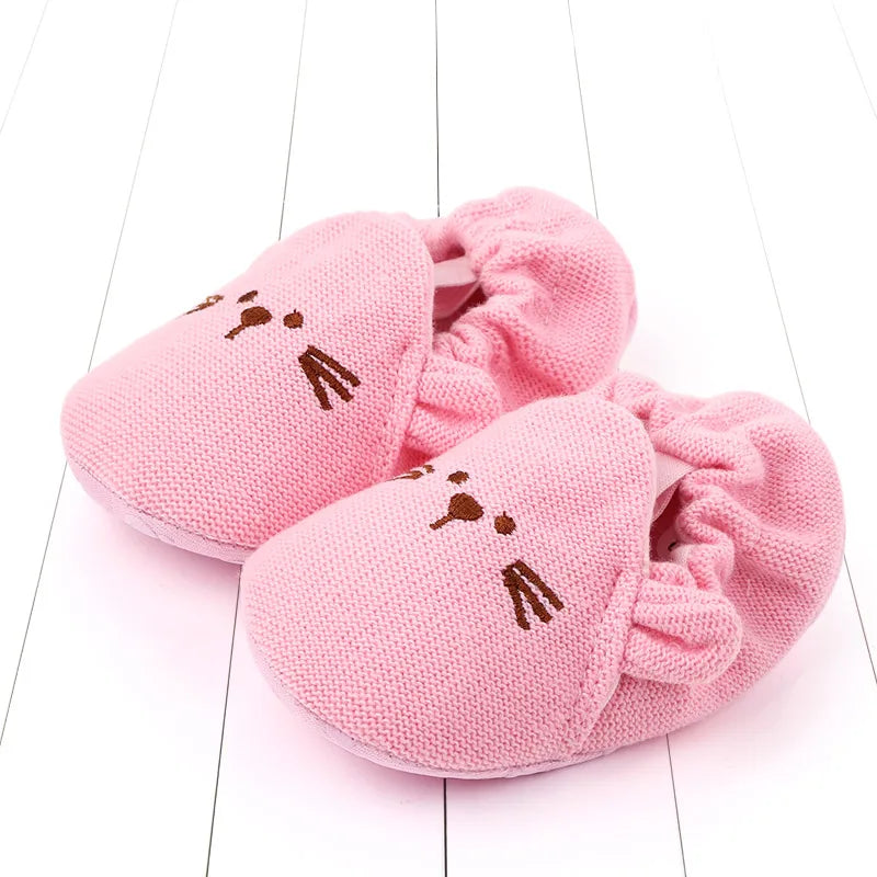 2025 Hot Selling Baby Boys And Girls First Walking Indoor Outdoor Toddler Shoes With Cute Design And High Quality Cotton Sole