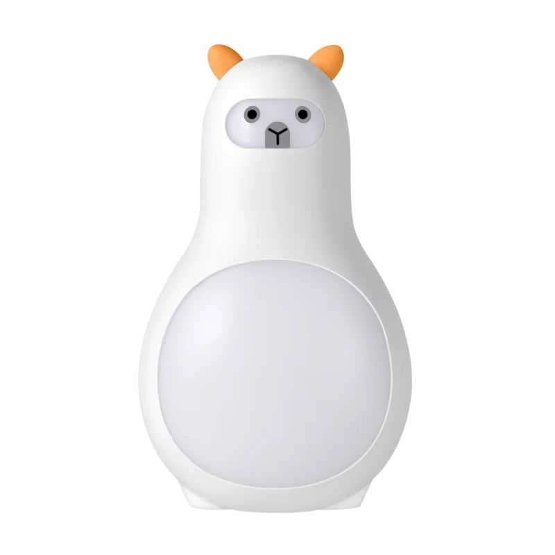White Noise Machine M9 Portable Sleep Aid with Night Light and 24 Types of Music Cute Appearance Intelligent Sleep Monitor
