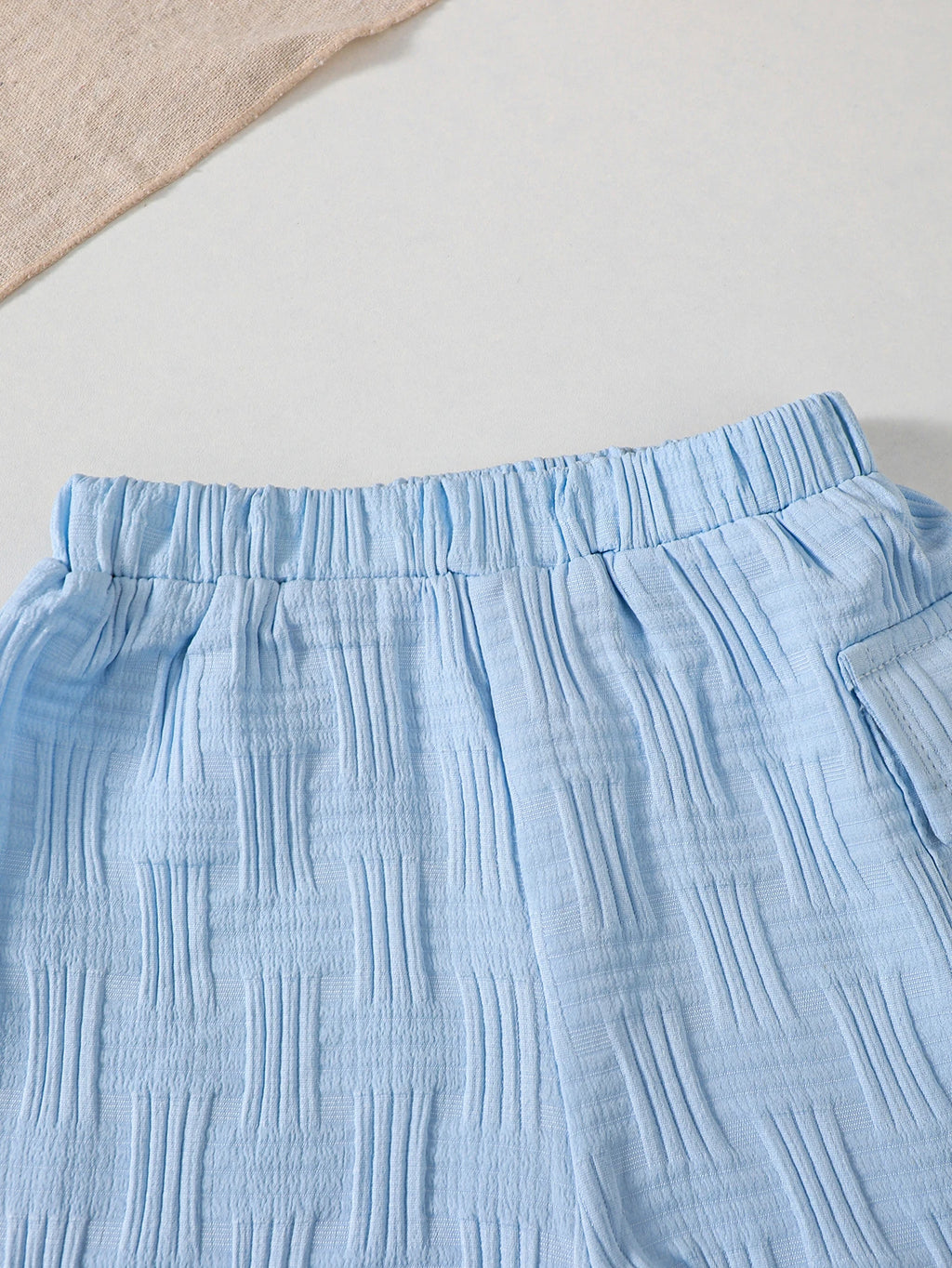 Summer Baby boy Set lapel Blue Striped Top and Shorts 2-piece Set for  Handsome 0-3 Year old Baby boy Casual Set Baby Clothing