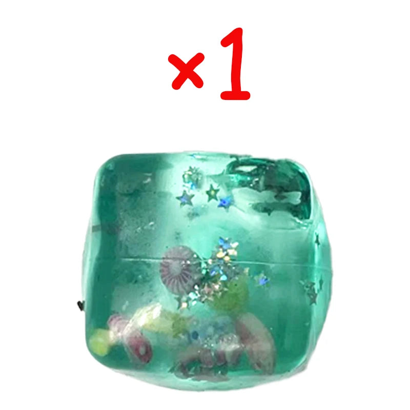Adult Squishy Ocean Stress Balls Autism Sensory Toys for Stress And Anxiety Relief Maltose Water Ball Fidget Toys Bulk Gift