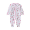 Cartoon Cute 1 Piece Baby Girl Romper 100%Cotton Soft Newborn Onesies Long Sleeves Infant Outfits