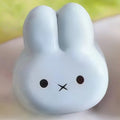 Cute Bunny Squishy Toy Slow Rising Stress Relief Fidget PU Squeeze Play Anxiety Reliever Calm Focus  Desk Decor Office Gift