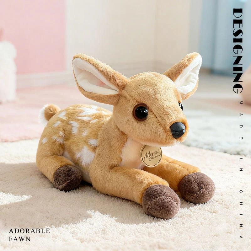 25cm Kawaii Giraffe Plush Toy Stuffed Soft Giraffe Doll for Kids Lovely Deer Room Decor Birthday Gift