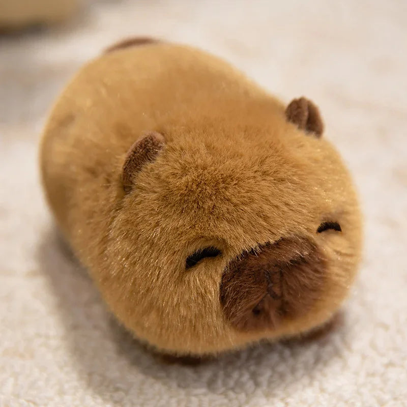 Cute Plush Toys Red Panda Fox Sloth Cat Lying Soft Baby Plushie for Children Gift Model 001