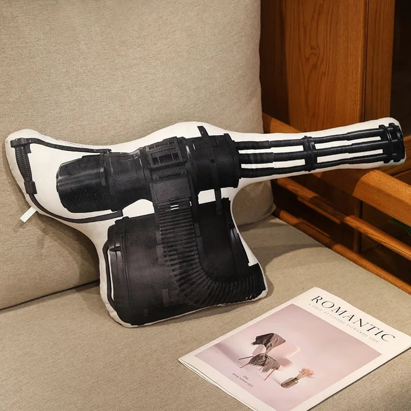 Hot Super Cool Realistic Stuffed Printed Firearm Plush Toys Soft Funny Lifeiliek Rifle Sniper Rifle Toys Game Props For Boys