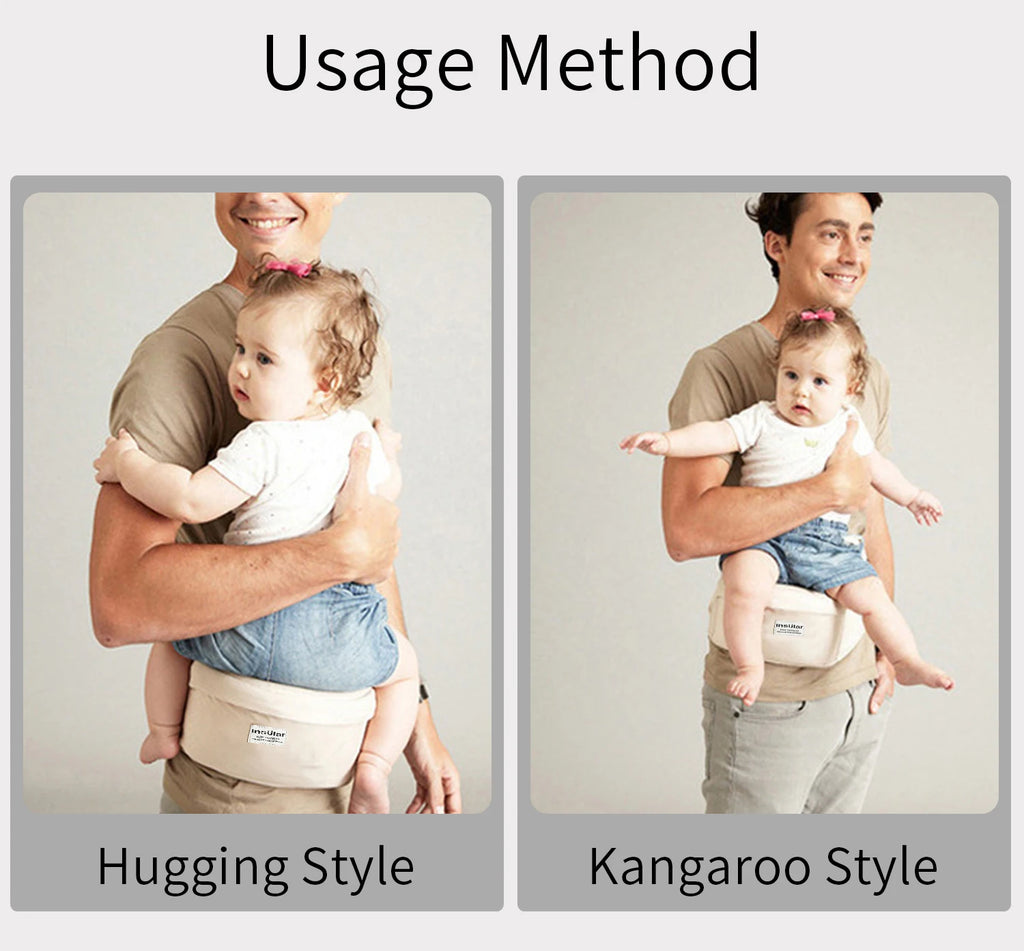 Baby Waist Carrier Baby Sling Multi-functional Kid Carrier Hold Waist Belt Backpack Hipseat Belt Kids Adjustable Infant Hip Seat