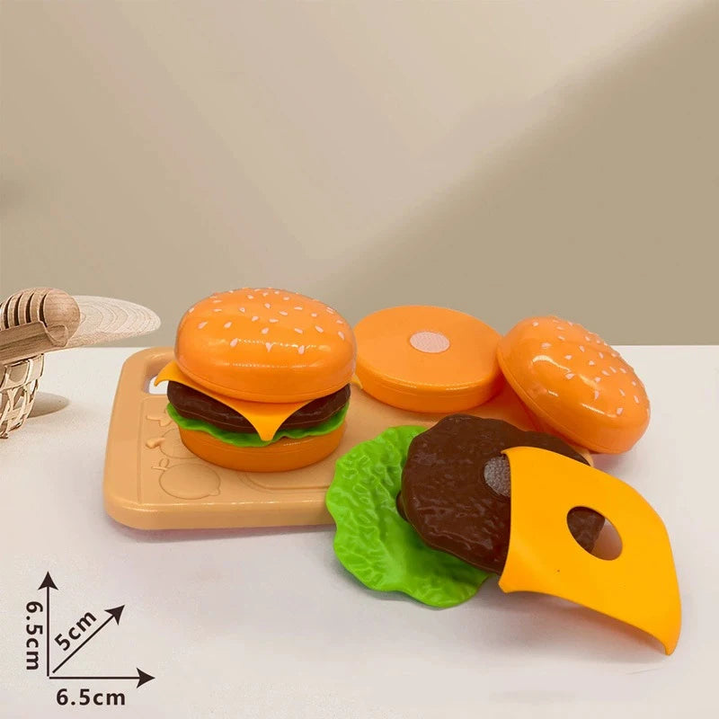 Chechele Montessori Educational Toy Vegetables Fruits And Seafood Play Set Model V1