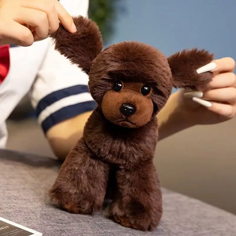 New 20/32cm Long Leg Poodle Doll Stuffed Plush Toy Handmade Doll Cartoon Anime Cute Pillow Children's Birthday Gift Fun Doll