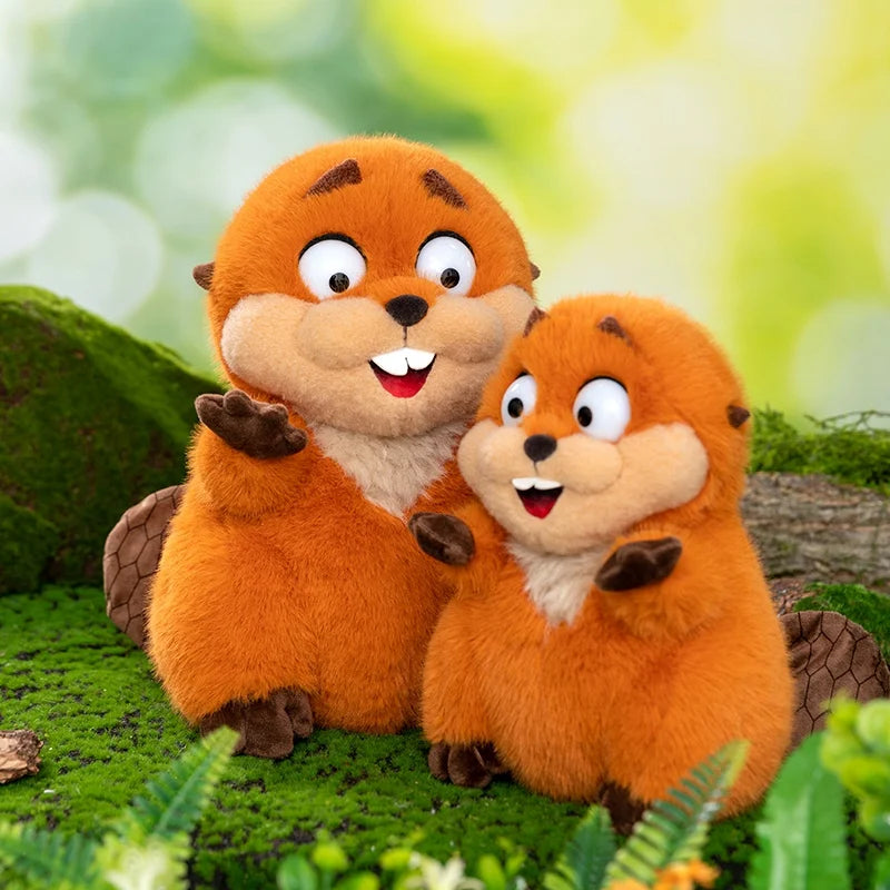 Nice Anime Hoppers Plush Cute King Georges Tom Lizard Plush Soft Stuffed Animal Beaver Plushie Doll Toy Birthday Gift For Kid