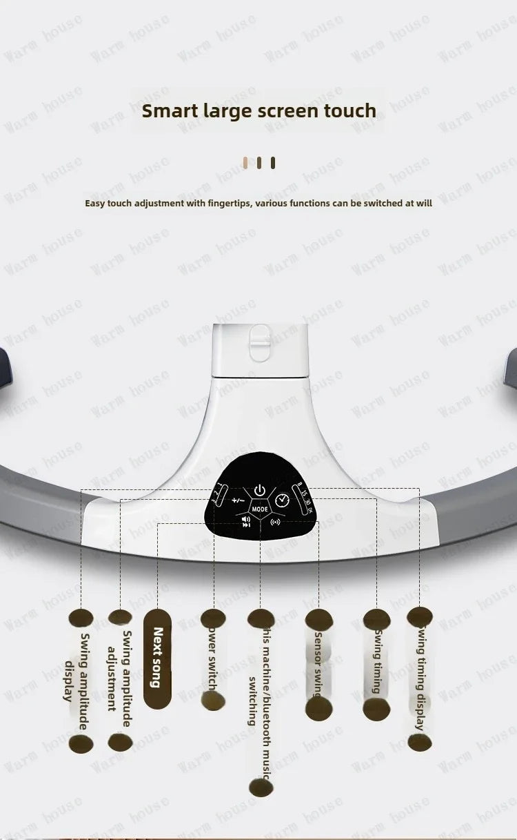 Smart Electric Baby Swing and Automatic Rocking Bassinet