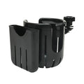 Baby Stroller Water Cup Holder Baby Pram 2-in-1 Milk Bottle Rack Pink Black Multi-function Mobile Phone Holder