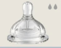 Suitable for wide caliber 5cm milk bottles/duck nipple / straight sucking nipple/soft silicone/anti-colic / bottle accessories