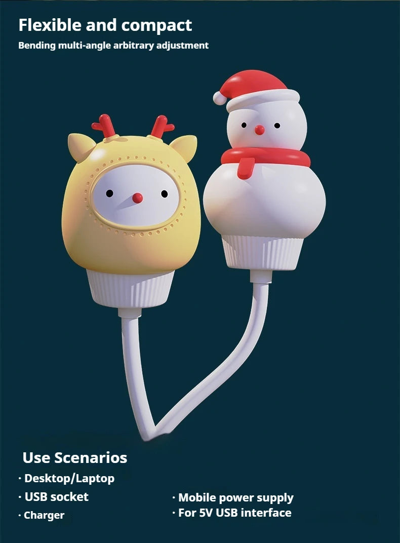 USB Night Light LED Cute Cartoon Night Lamp Bear Chick Kitten Remote Control for Baby Kid Bedroom Decoration Bedside Lamp